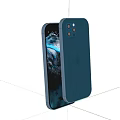 Apple Blue iPhone With Triple Camera And Water Ripple Display Design 3d model