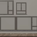 Modern Interior Casement Windows With Wooden Frame And Bright Room Design