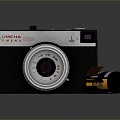 Antique Camera Antique Camera Retro Camera Retro Camera Mechanical Film Camera Film Camera 3d model