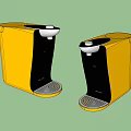 Modern Yellow And Black Arcelik Instant Hot Water Dispenser Household Electrical Appliances