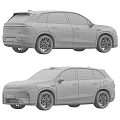 Green SUV Car Showcasing Sleek Exterior Design