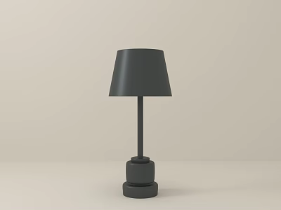Modern Style Table Lamp Special-Shaped Table Lamp Lighting Decoration Lamp Atmosphere Night Lamp Bedside Lamp Dark Grey Metal Living Room Dining Room Entrance Bedroom 3d model
