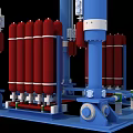 actuator vibration table 3d model