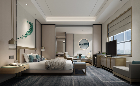 Guest Room 3d model