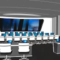 Command Control Room 3d model