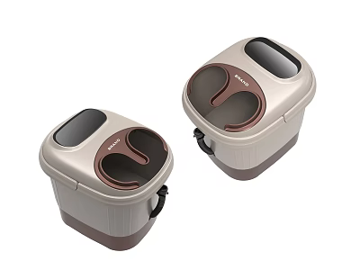 Modern Foot Bath Appliances With Practical Design For Home Use 3d model