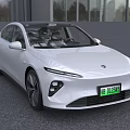 2023 NIO Weilai ET7 New Energy Vehicle 3d model