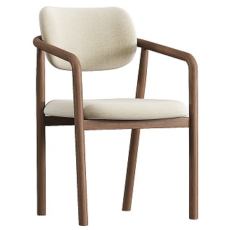 Italian Poliform Dining Chair 3d model