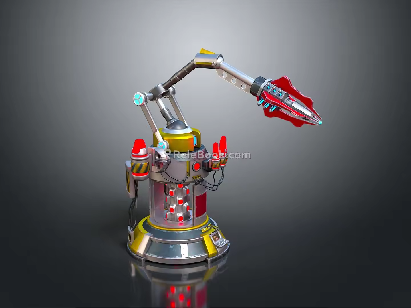 Robot Arm Mechanical Arm Robot Arm Robot Head Robot Parts Robot Hand Manipulator 3d model