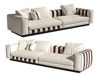 Modern Meroni Colzani Multiplayer Sofa 3d model