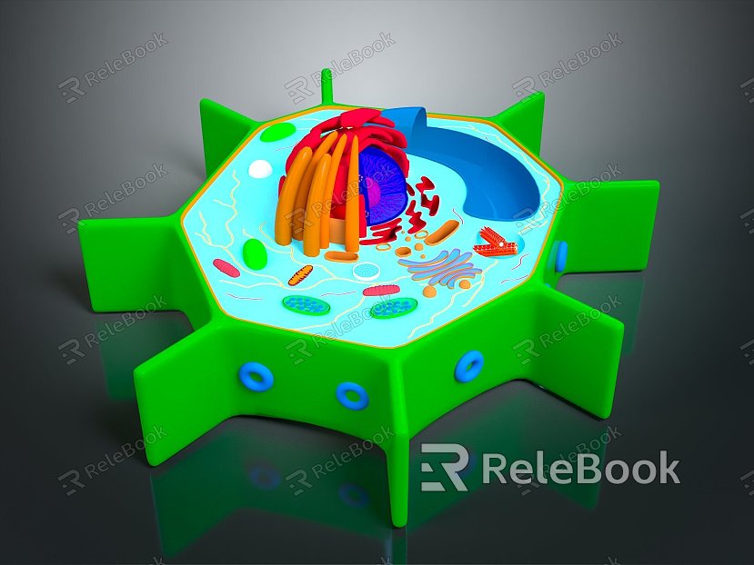 eukaryotic cell cross section cell cell structure cell tissue anatomy organ human organ model