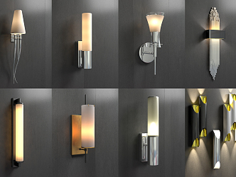 Modern wall lamp 3d model