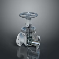 Heavy Duty Flanged Stainless Steel Industrial Gate Valve With Handwheel For Pipelines