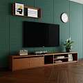 Modern Wooden Shoe Cabinet With Storage Shelves And Contemporary Design