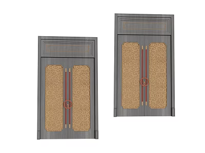 Furnishings gate 3d model