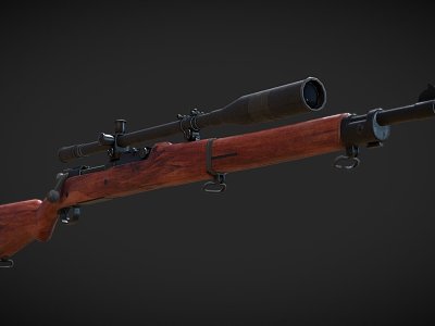 Nian Springfield Sniper Rifle 3d model