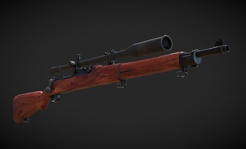 Nian Springfield Sniper Rifle 3d model