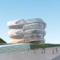 Museum of Modern Museum Architecture 3d model