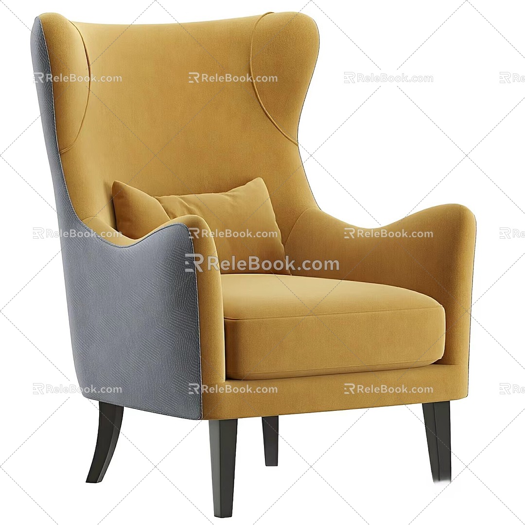 ROOM amber armchair 3d model