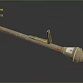 Modern Military Weapon System With Extended Barrel And Firing Mechanism