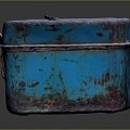 Tool Box Iron Box Iron Box Iron Trunk Box Box Box Luggage Leather Box Leather Box Container 3d model