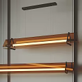 Modern Geometric Pendant Light With Metal Frame Warm Illumination For Contemporary Interior