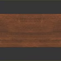 Modern Wooden Storage Cabinet With Layered Slats And Smooth Top Surface