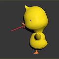 Yellow Duck Toy Duck Toy Yellow Duck Toy Yellow Duck Toy 3d model