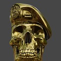 Peruvian Beret Skull 3d model