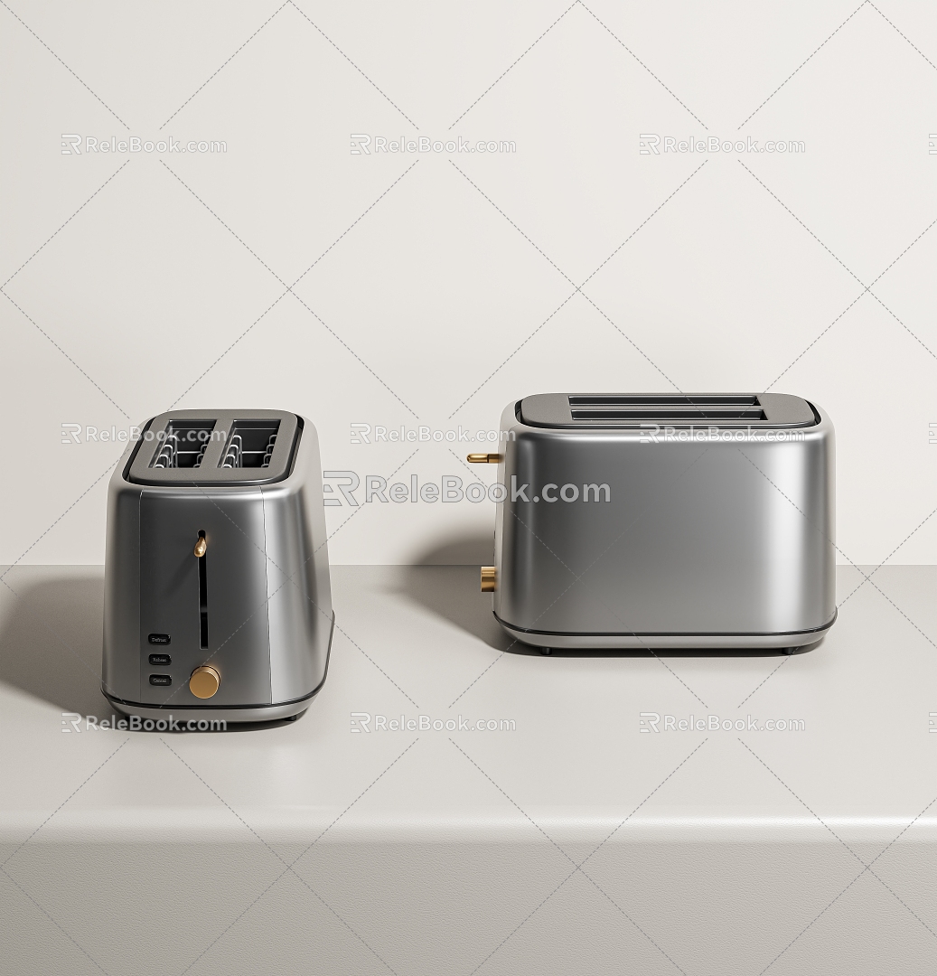 Bread machine 3d model