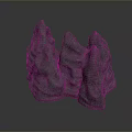 Wooden Stone Decorative Rock Ornaments Three Pieces With Natural Rough Textured Surfaces