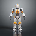 Robot Assistant Small Robot Butler Robot Butler Figure Game Figure 3d model