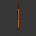 Pair of Wooden Oars as Rowing Sports Equipment on Black Background with Reflection