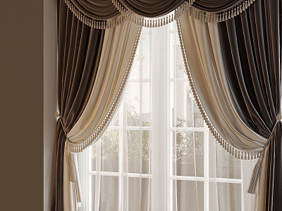 home curtain 3d model