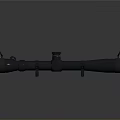 High Precision Weapon Telescopic Sight With Optical Lens And Durable Metal Construction