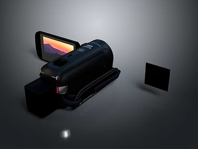 Latest Digital Mobile Phone With Large HD Screen Advanced Camera And Fast Charging 3d model