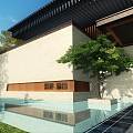 New Chinese Private Villa 3d model