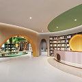 Library 3d model