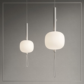 Modern chandelier 3d model