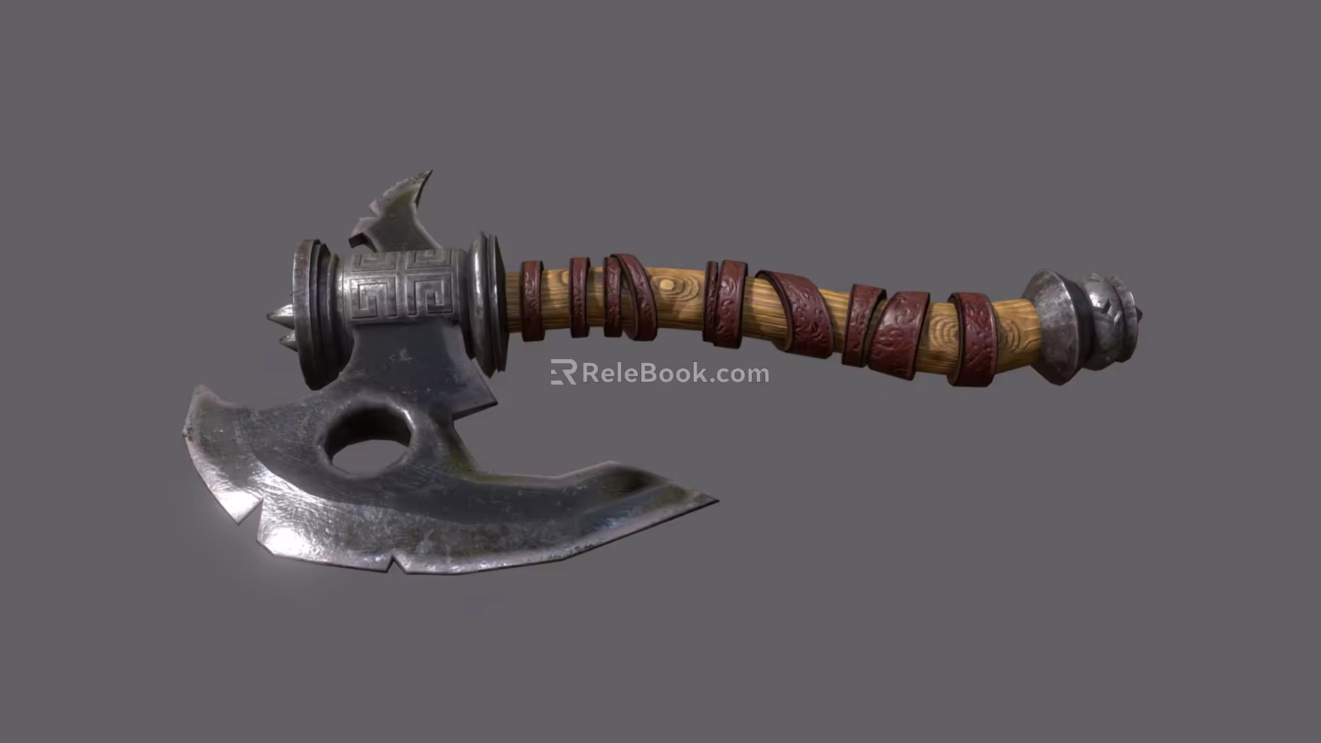 Tomahawk Game Axe Ares Axe Mountain Axe Pangu Axe Cold Weapon Low Face Number Low Model Simple Model Video Level Super Realistic 3d model