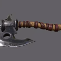 Tomahawk Game Axe Ares Axe Mountain Axe Pangu Axe Cold Weapon Low Face Number Low Model Simple Model Video Level Super Realistic 3d model