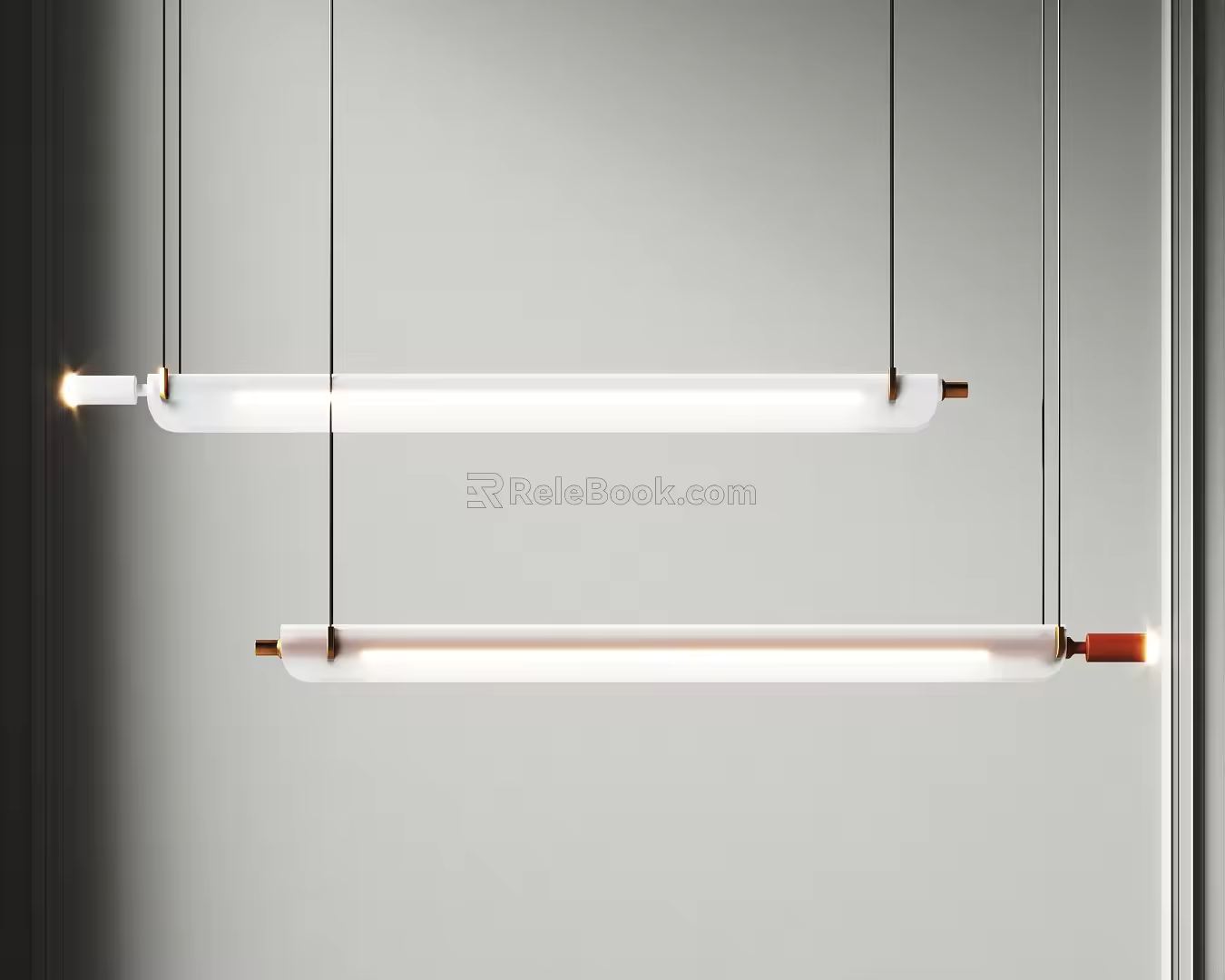 Modern chandelier 3d model