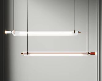 Modern chandelier 3d model