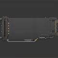 Black Industrial Mechanical Housing And Row Of Terminal Block Connectors
