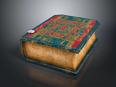Books Ancient Books Classical Books Ancient Books Literature Materials Books Materials Learning Supplies Pen 3d model