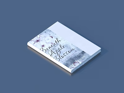 Simple Success Book Cover Design With Cherry Blossom Patterns And Minimalist Style 3d model