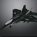 Modern Aerospace Orion Spacecraft With Green Gray Livery And Aerodynamic Wings