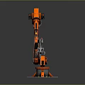 Modern Mechanical Arm Robot Arm Science Fiction Robot Mechanical Arm 3d model