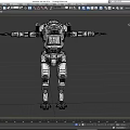 Robot AI Intelligent Robot Artificial Intelligent Robot Low Face Number Low Model Simple Model Game Sub-era Film and Television Level Super Realism 3d model