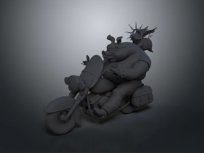 Pig Warrior Pig Warrior Cartoon Pig Warrior Animation Pig Warrior Pig Cartoon Pig 3d model